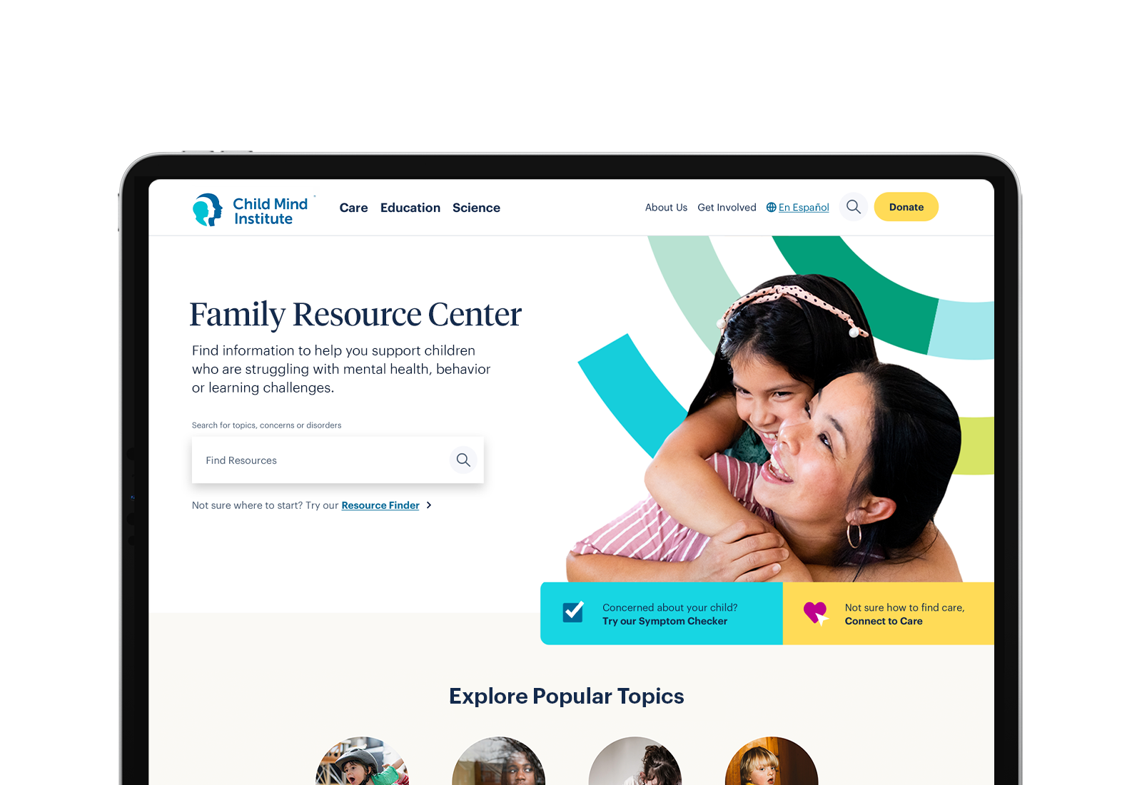 Family Resource Center | Child Mind Institute
