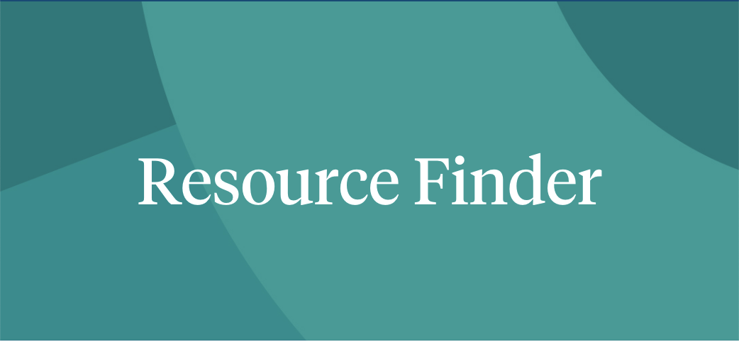 Resource Finder - Child Mind Institute