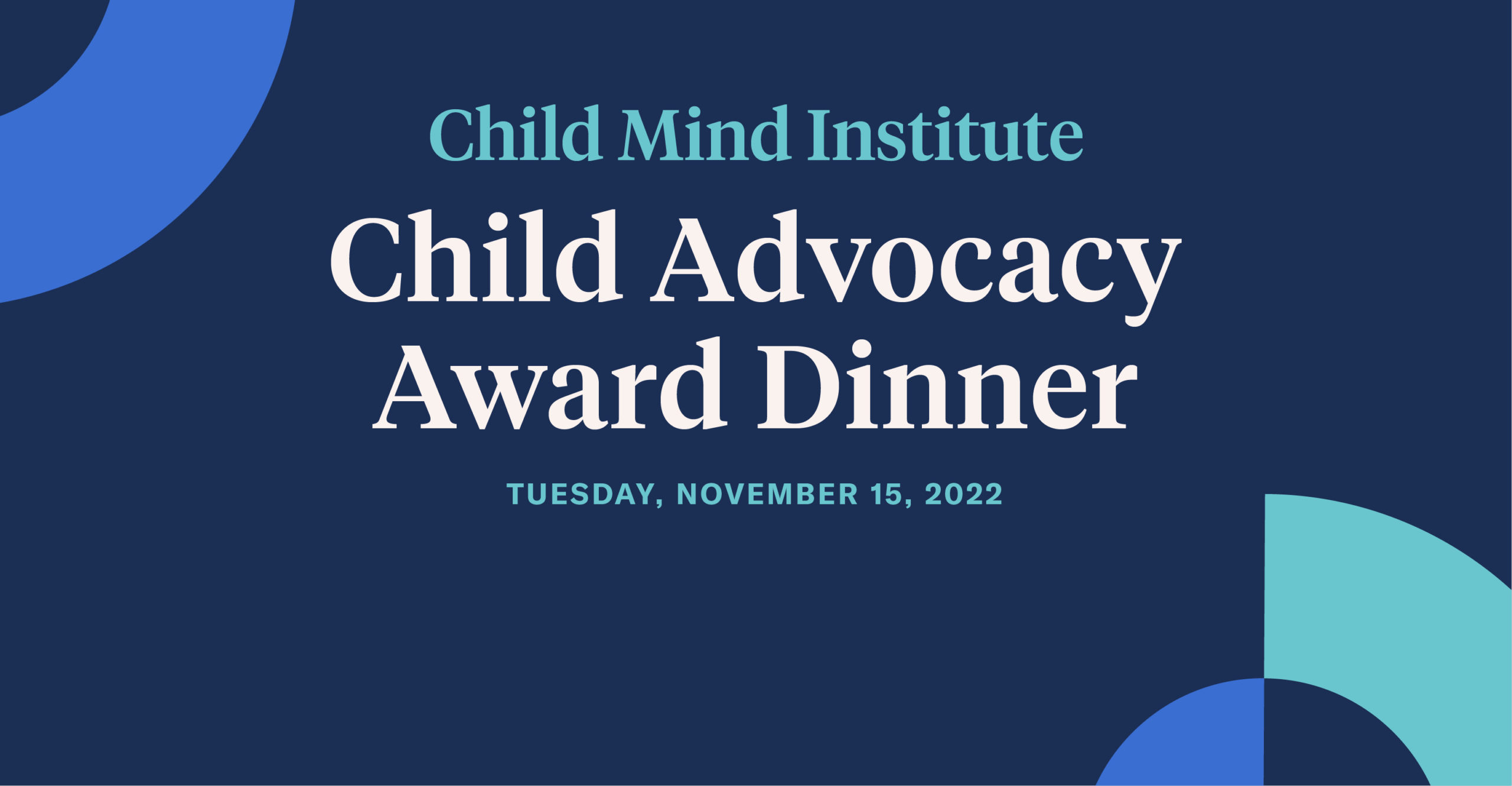 2022 Child Advocacy Award Dinner