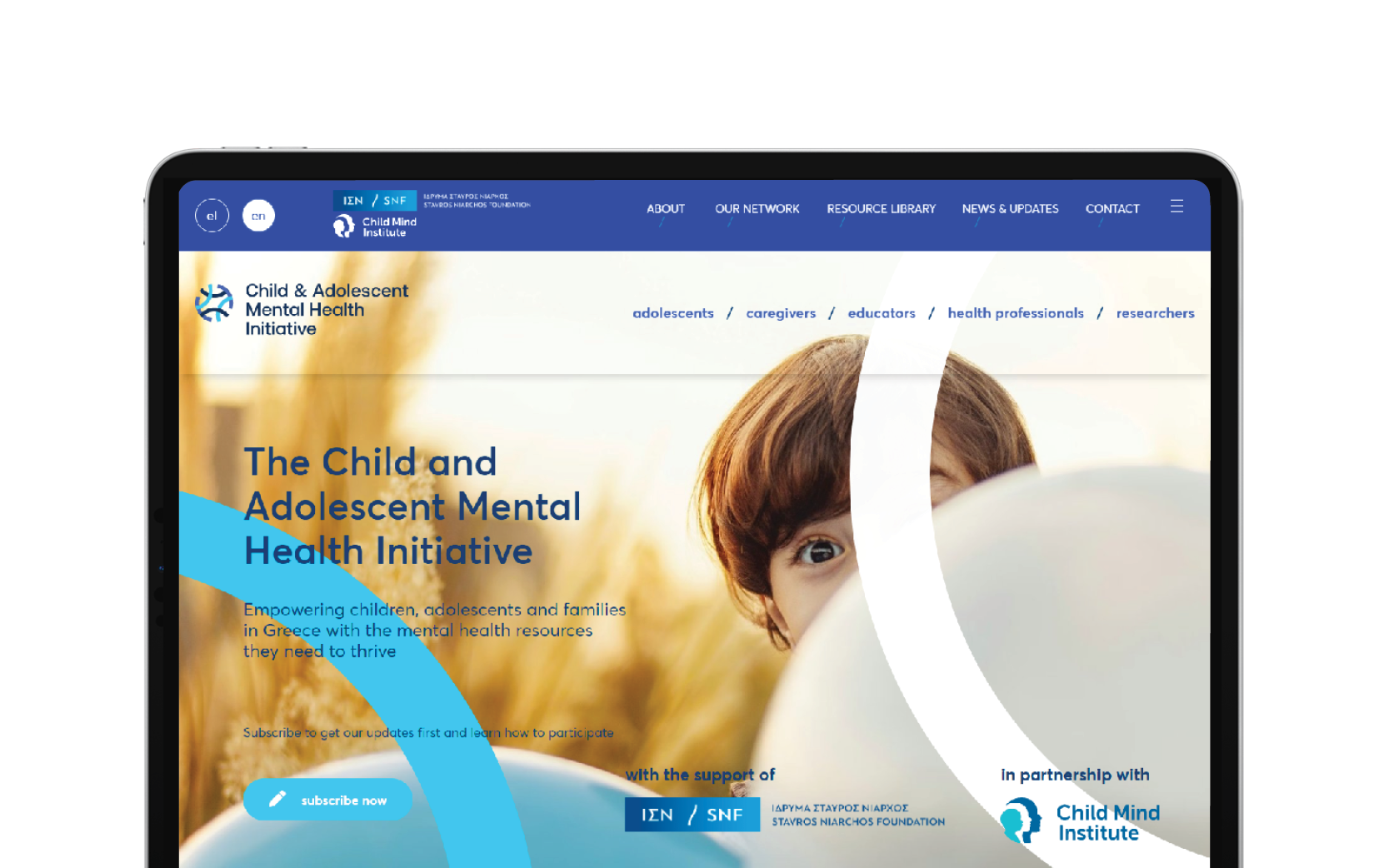 The Child and Adolescent Mental Health Initiative - Child Mind Institute
