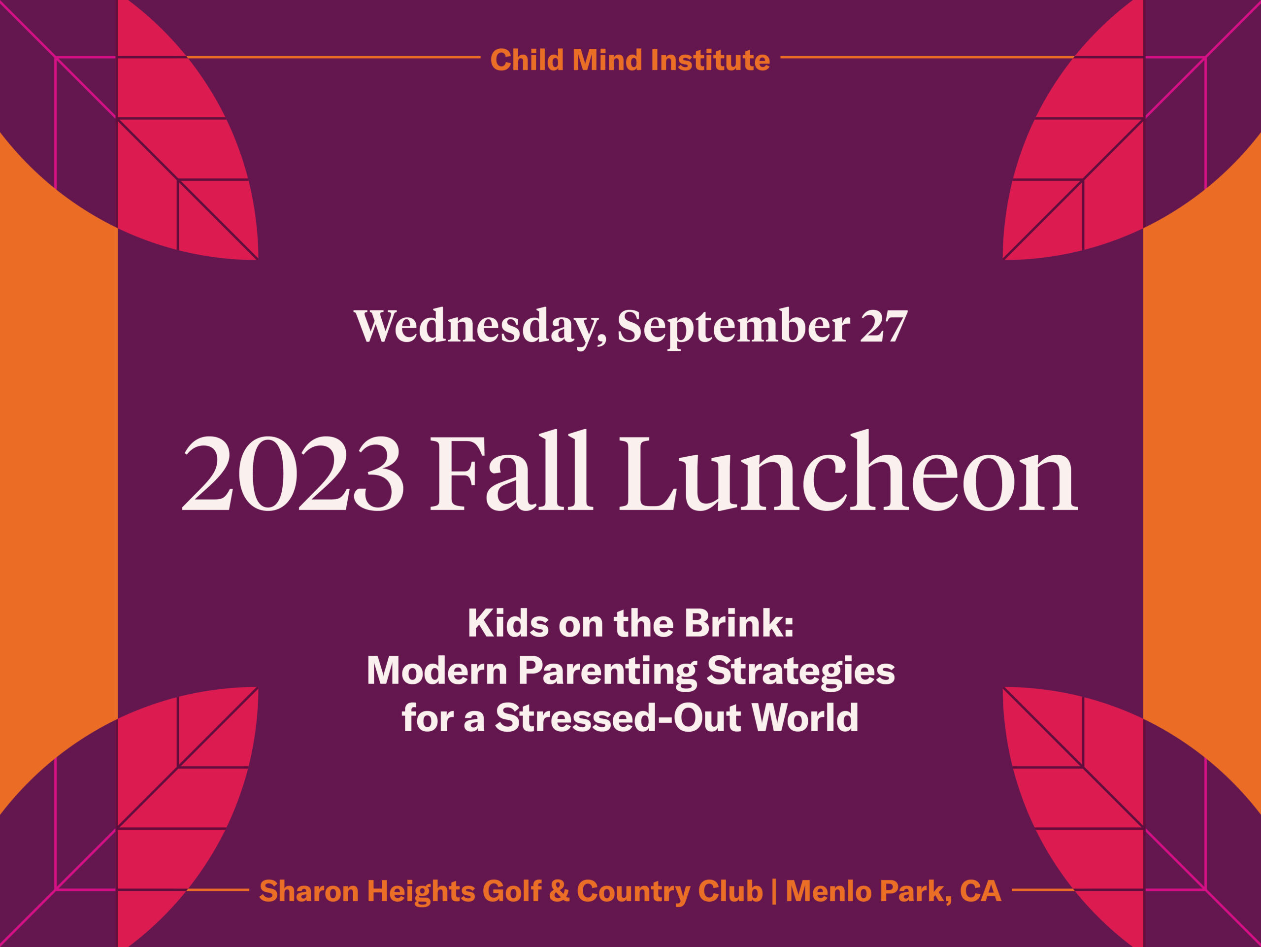 2023 Fall Luncheon