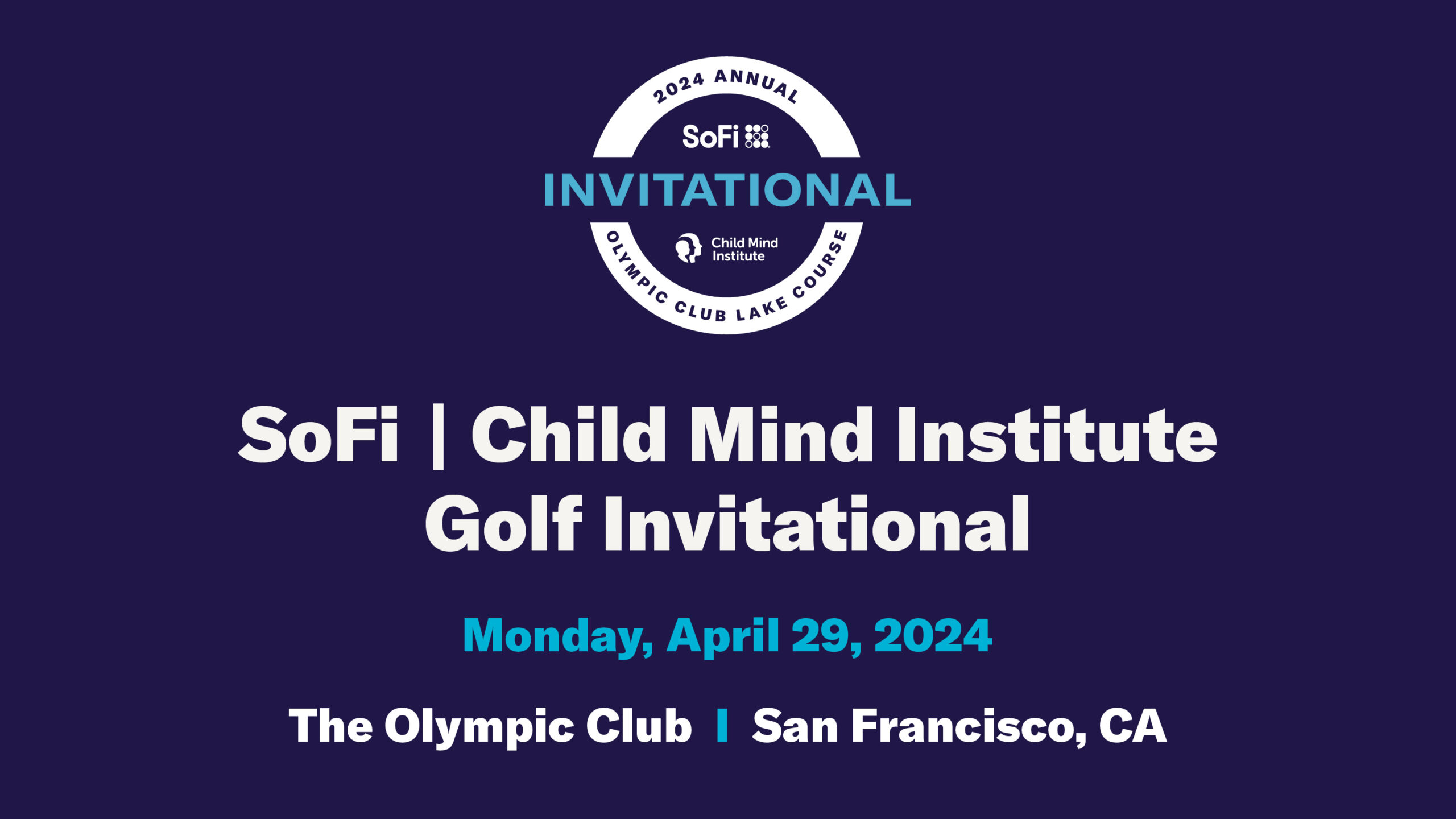 SoFi Child Mind Institute 2024 Golf Tournament