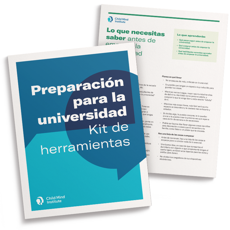 Preparación para la universidad: Kit de herramientas