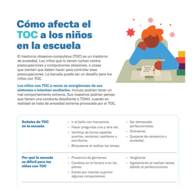 Cómo afecta el TOC a los niños en la escuela