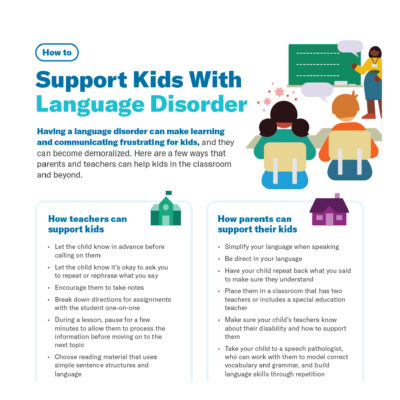 How to Support Kids With Language Disorder