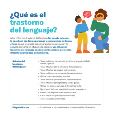 ¿Qué es el trastorno del lenguaje?