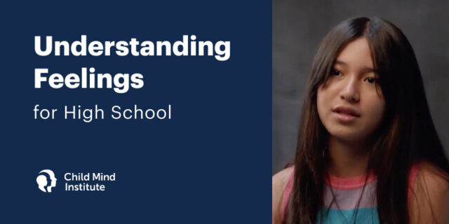 Understanding Feelings for High School