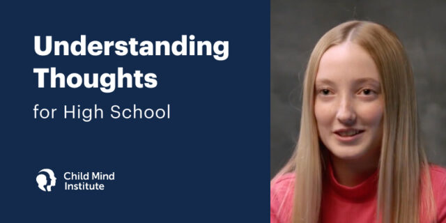 Understanding Thoughts for High School