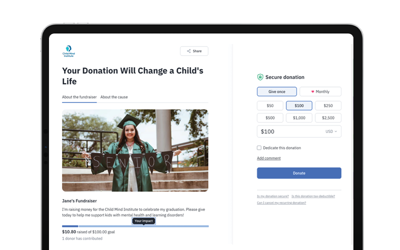 Create Your Fundraiser