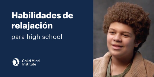 Habilidades de relajación para high school