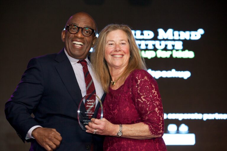 Al Roker and Lori Rothman at the 3rd Annual Child Mind Institute Change Maker Awards, May 9th, 2017.
