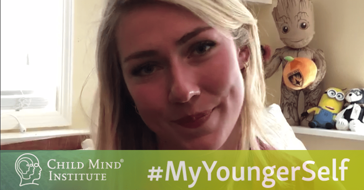 Mikaela Shiffrin on growing up with anxiety | #MyYoungerSelf