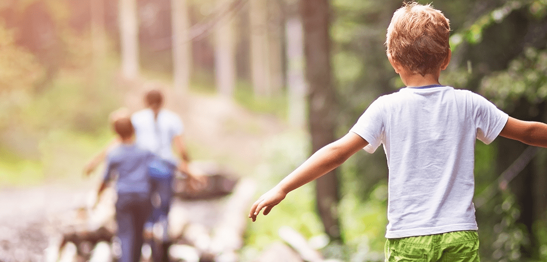 Kids now spend twice as much time playing indoors than outdoors •